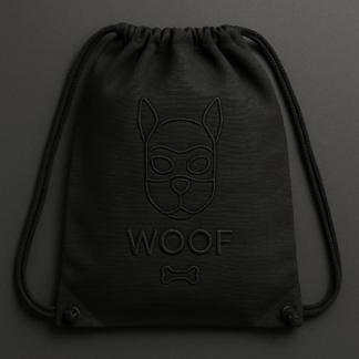 Puppy Black Bag